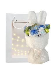 Blue Flowers Timeless Bouquet