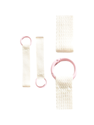Milk White & Pink Mini Strap