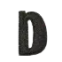 Black cuesive D