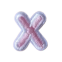 Classic Pink 2cm Alphabet X