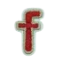 Colored letters F