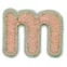 Colored letters M