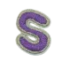 Colored letters S