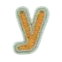 Colored letters Y