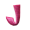 pink Cursive2.5cm J