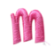 pink Cursive2.5cm M