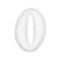white Alphabet O